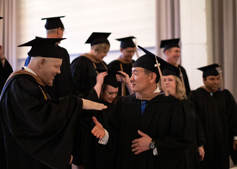 EMBA Hooding Creighton University