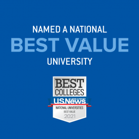 Named a National BEST VALUE University 2021